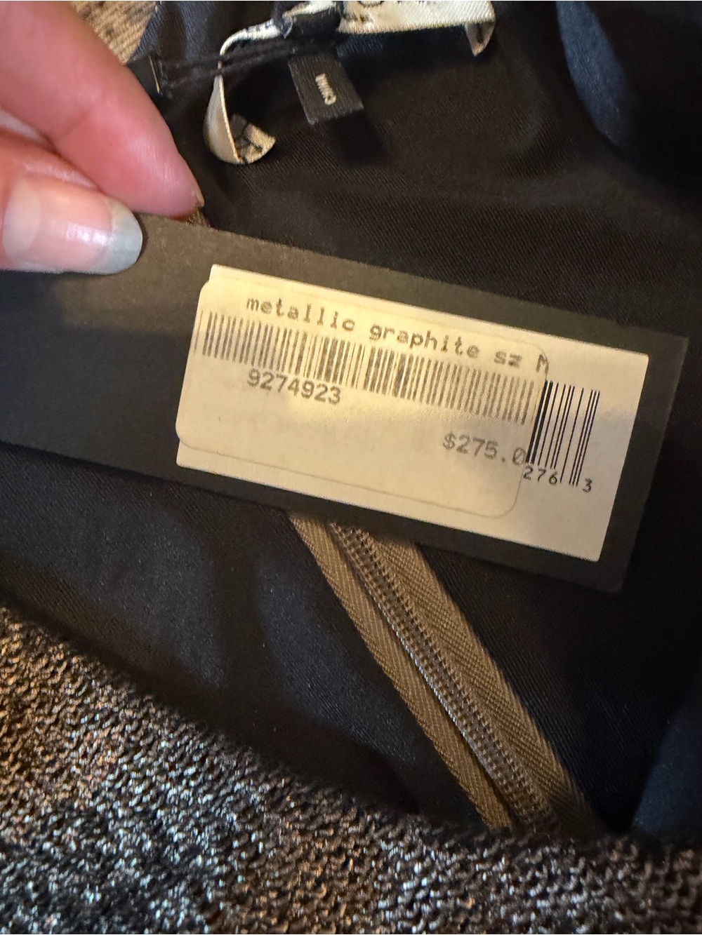 Halston Heritage NWT Metallic Gold Mini Sheath Dress - Picture 9 of 10